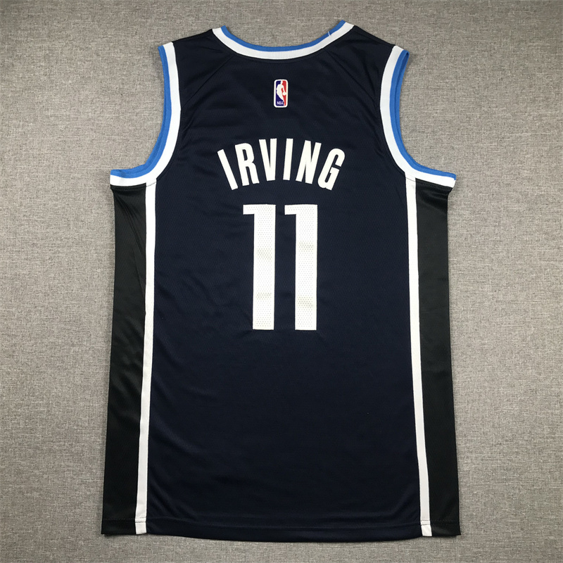 Men Dallas Mavericks #11 Irving Jordan Brand Black 2025 NBA Jersey->orlando magic->NBA Jersey